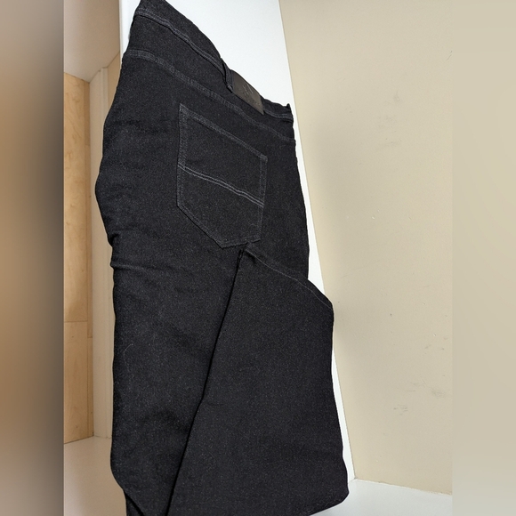 Point Zero GOLD Jeans W 56L 30 New with partial tags Black Denim - Picture 2 of 14